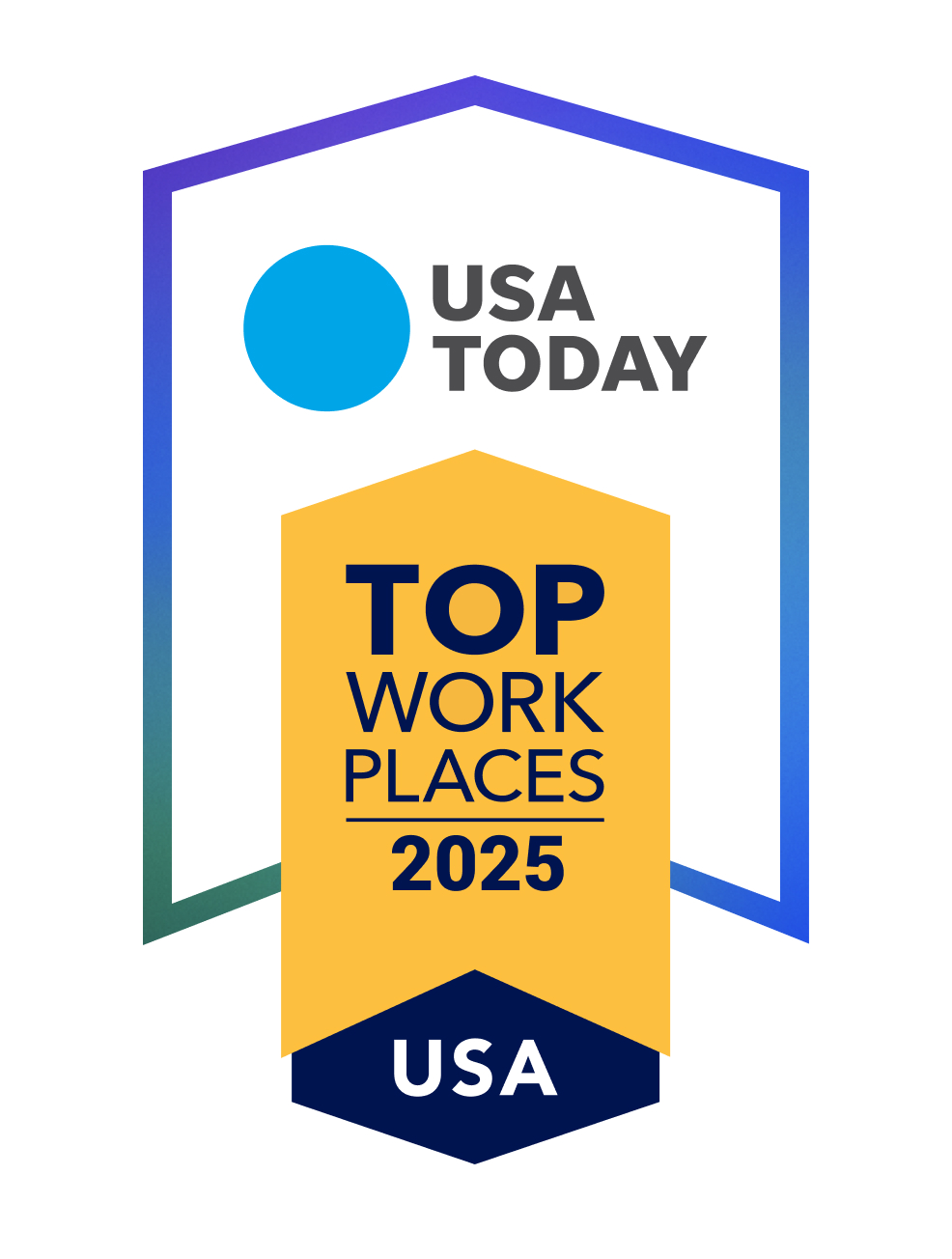 TDECU Top Work Places of 2025 by Energage Award